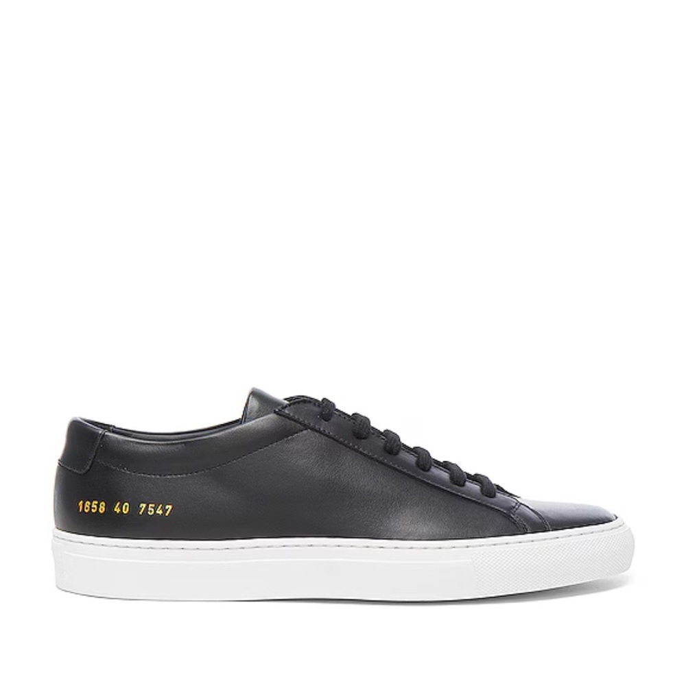 Men's Black/White Common Projects